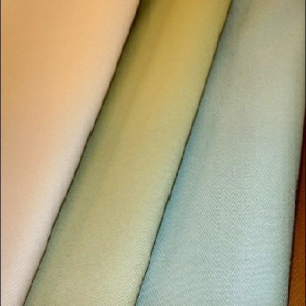 English Hield Wool Twill color Ecru Fabric